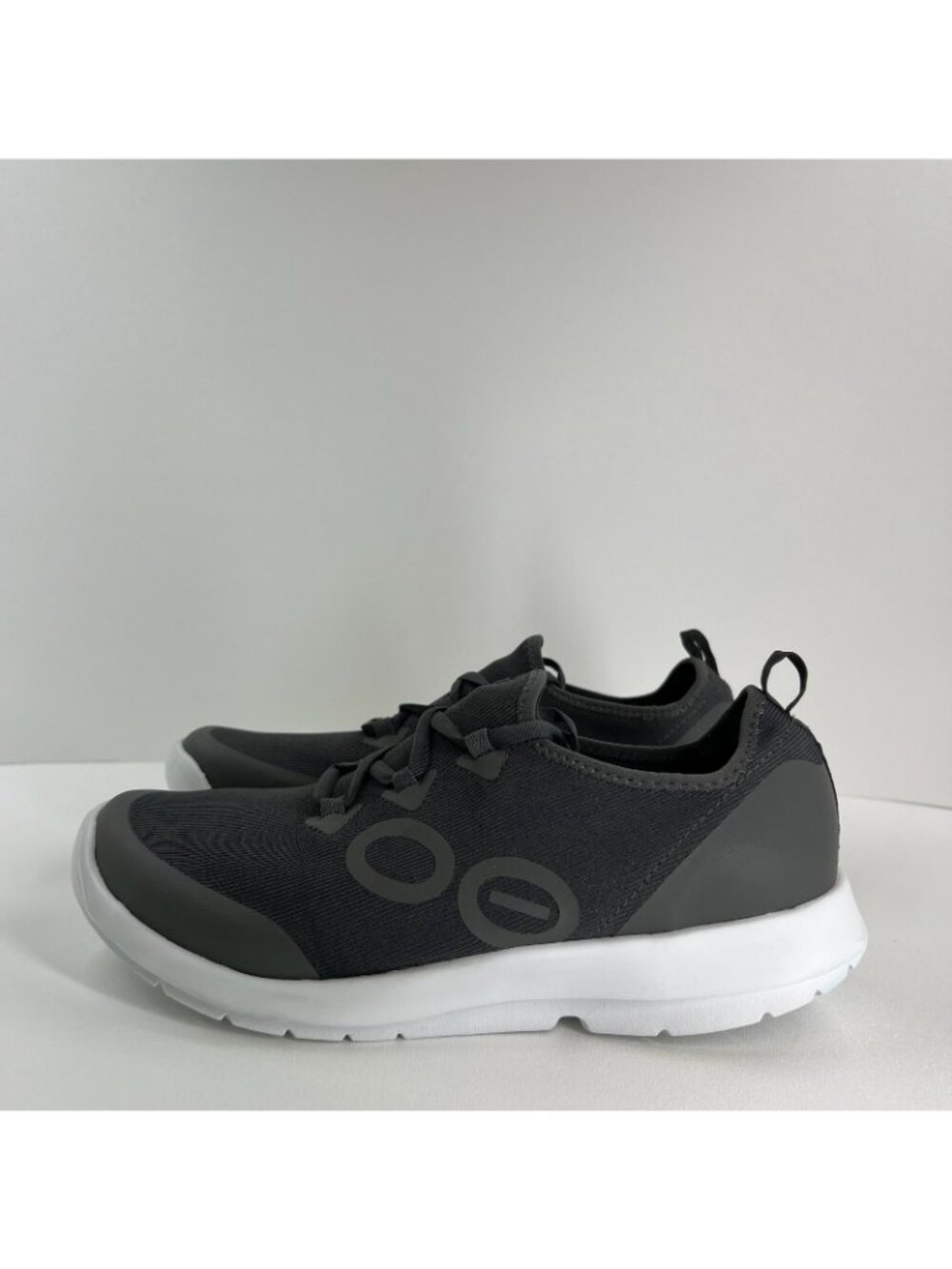 Oofos OOmg Sport LS Recovery Shoes Mens 11 Low Top Lace Up Breathable Slate Gray - Picture 2 of 13